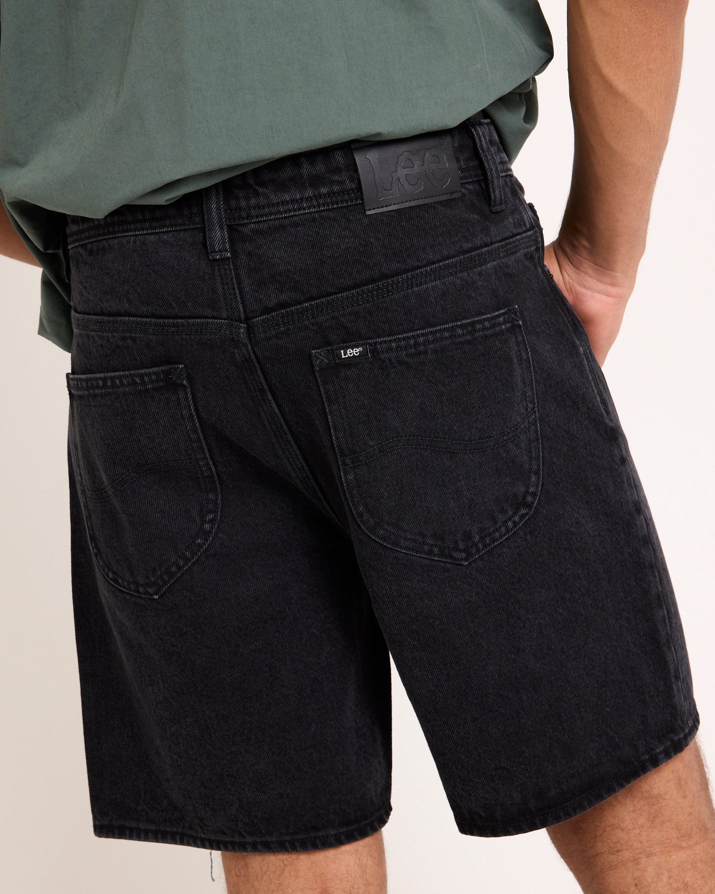 L-Four Baggy Denim Shorts