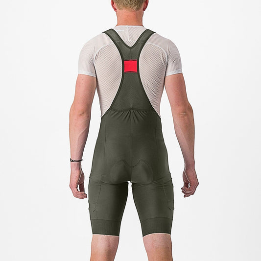 UNLIMITED CARGO Bib Shorts : DEEP GREEN