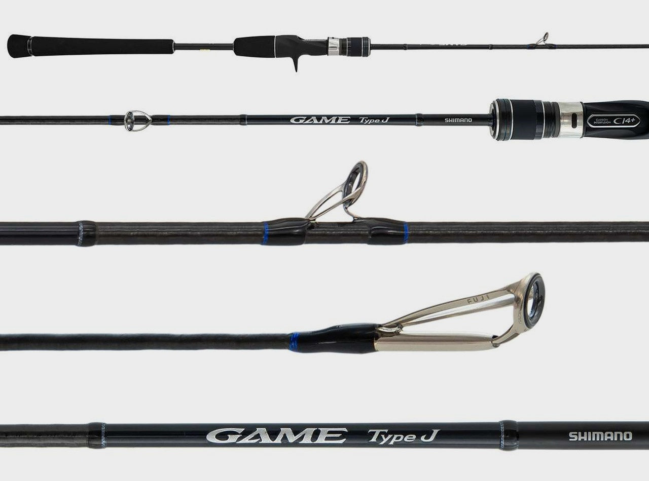 Game Type J Conventional Jigging Rods