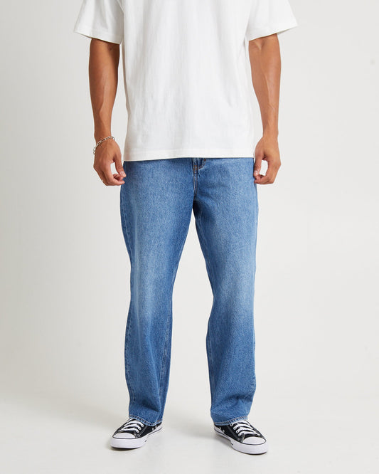 L-Four Baggy Denim Jeans Turntable