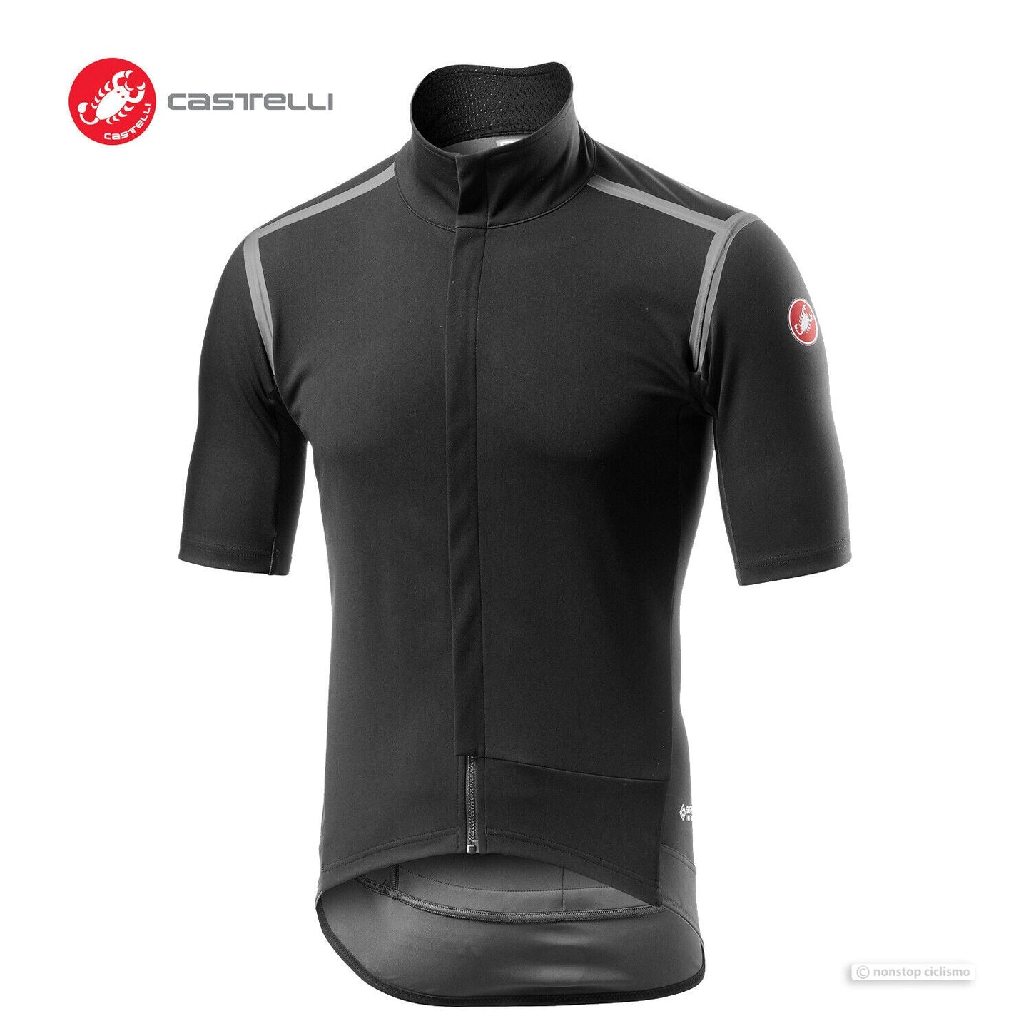 GABBA ROS Wind/Rain Jersey : LIGHT BLACK
