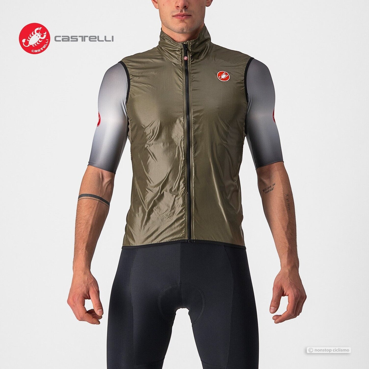 ARIA Wind Vest : MOSS BROWN