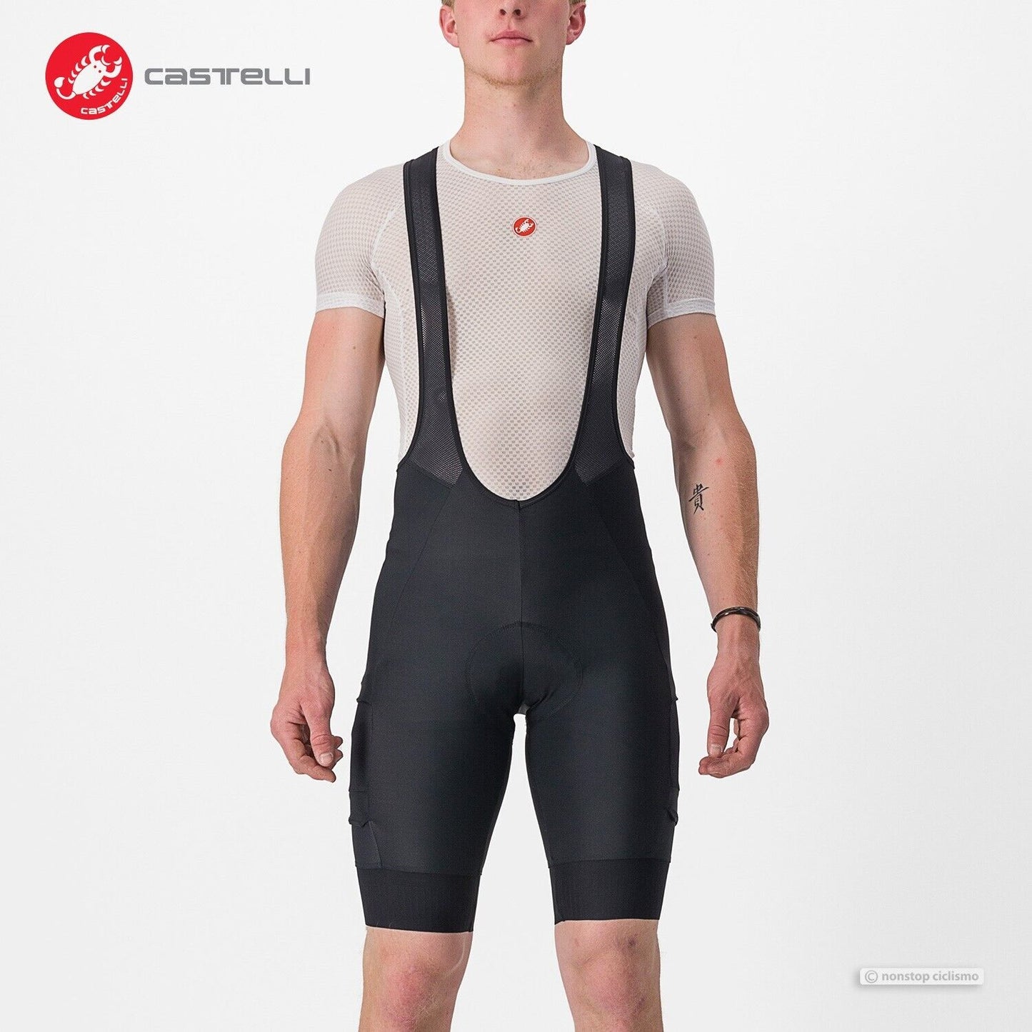 UNLIMITED CARGO Bib Shorts : BLACK