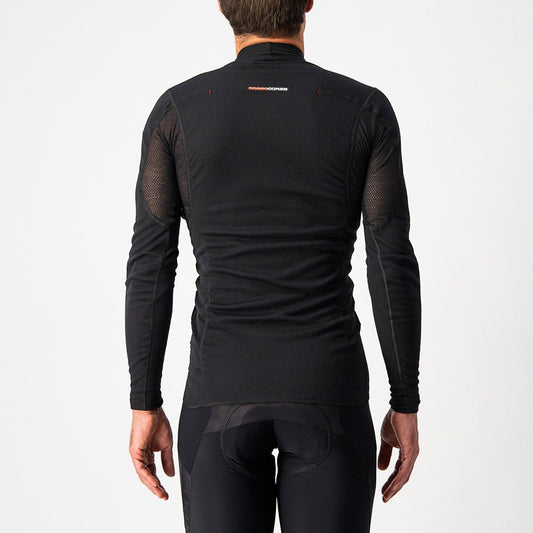 FLANDERS WARM Long Sleeve Thermal Base Layer : BLACK