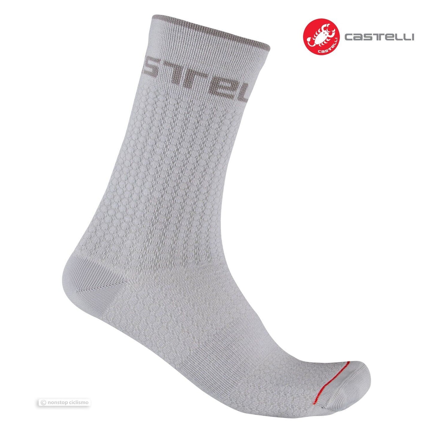 DISTANZA 20 WOOL SOCKS : SILVER GREY