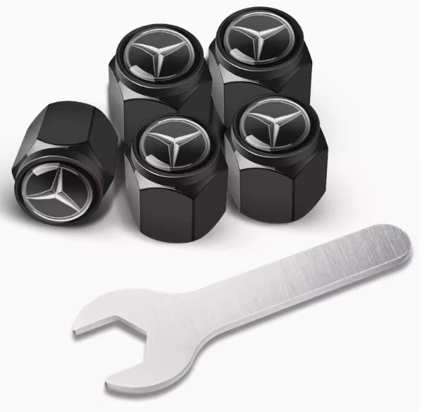 Car Tire Valve Caps – Stylish Wheel Air Valve Covers (4PCS)